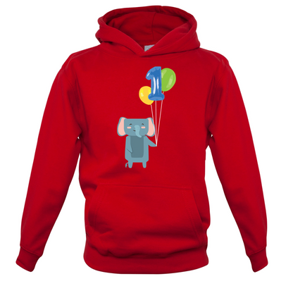 1st Birthday Elephant Kids T Shirt
