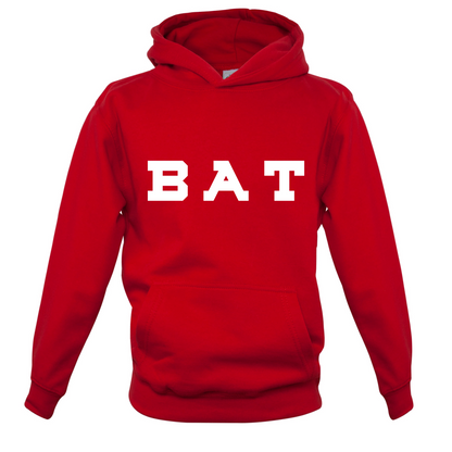 Justcie Bat College Style Kids T Shirt