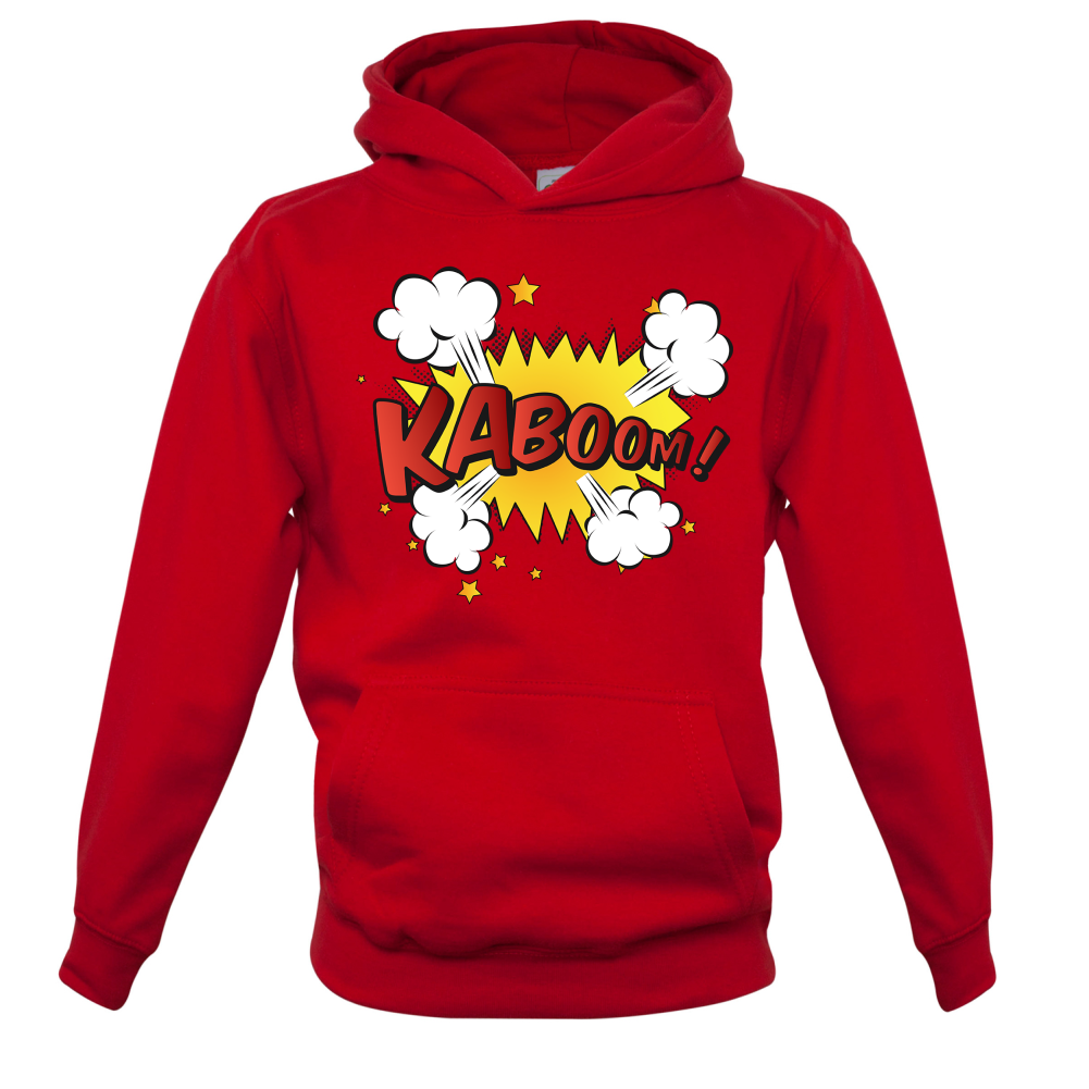 Kaboom! Word Art Kids T Shirt