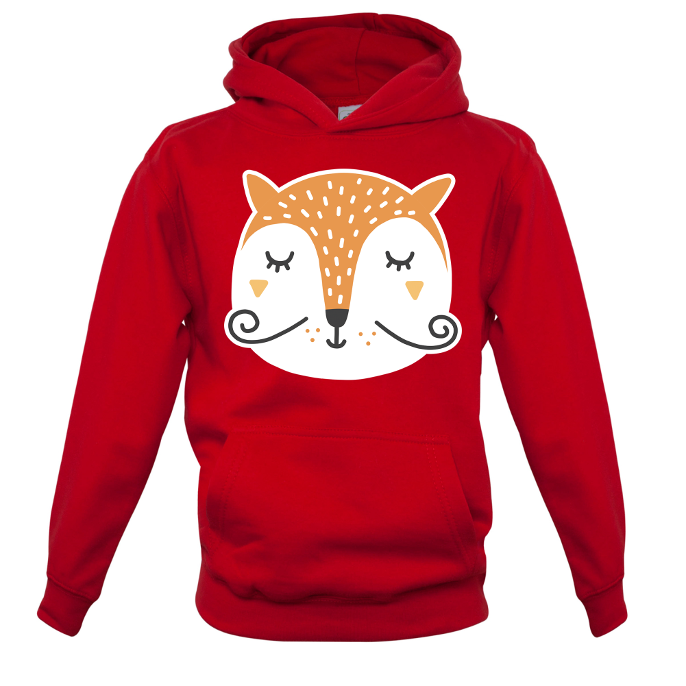 Smiley Face Mr Fox Kids T Shirt