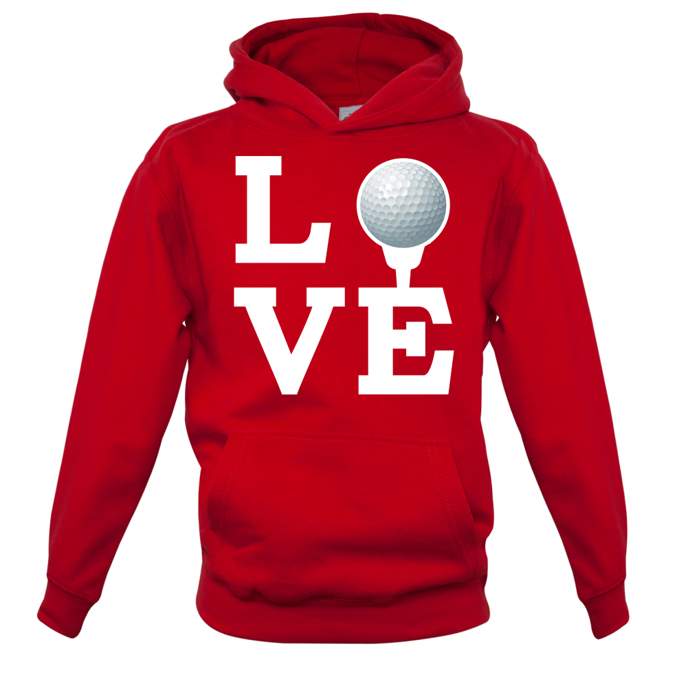 Love Golf Kids T Shirt