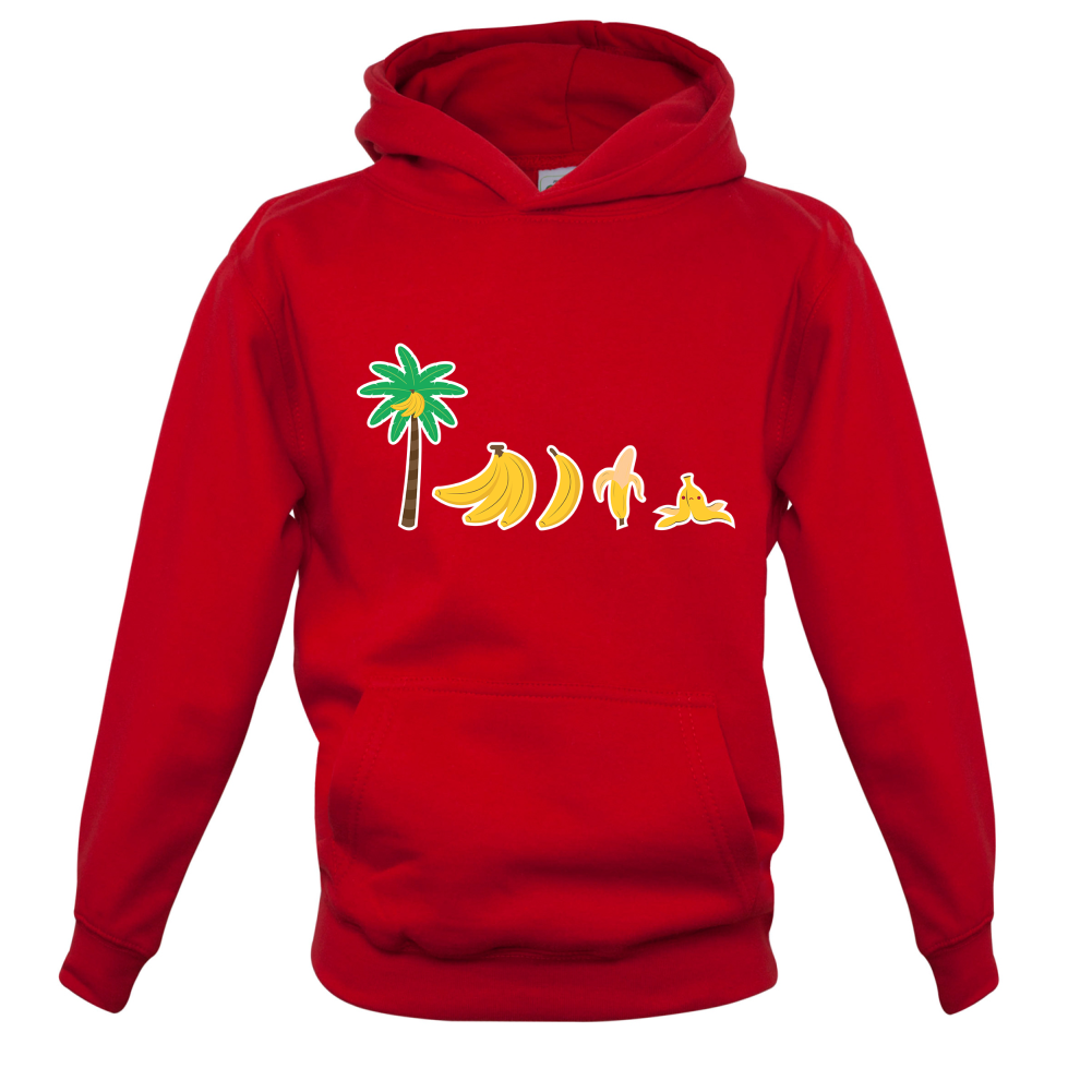 Evolution Of Banana Kids T Shirt