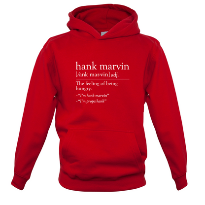 Hank Marvin Definition Kids T Shirt