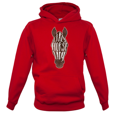 Crazy Horse Lady Kids T Shirt