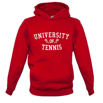 University Of Tennis Kids T Shirt