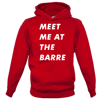 Meet Me At The Barre Kids T Shirt