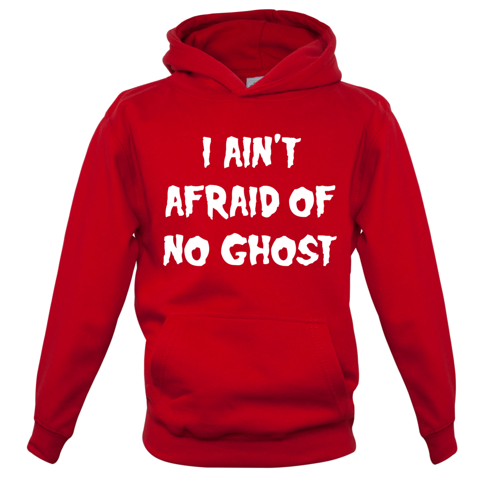 I Aint Afraid Of No Ghost Kids T Shirt