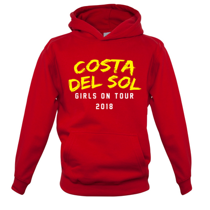 Girls On Tour Costa Del Sol Kids T Shirt
