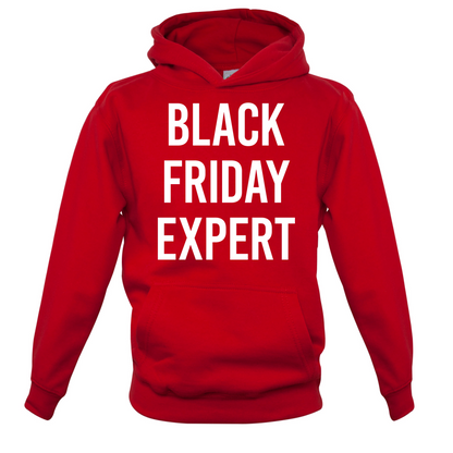 Black Friday Expert Kids T Shirt