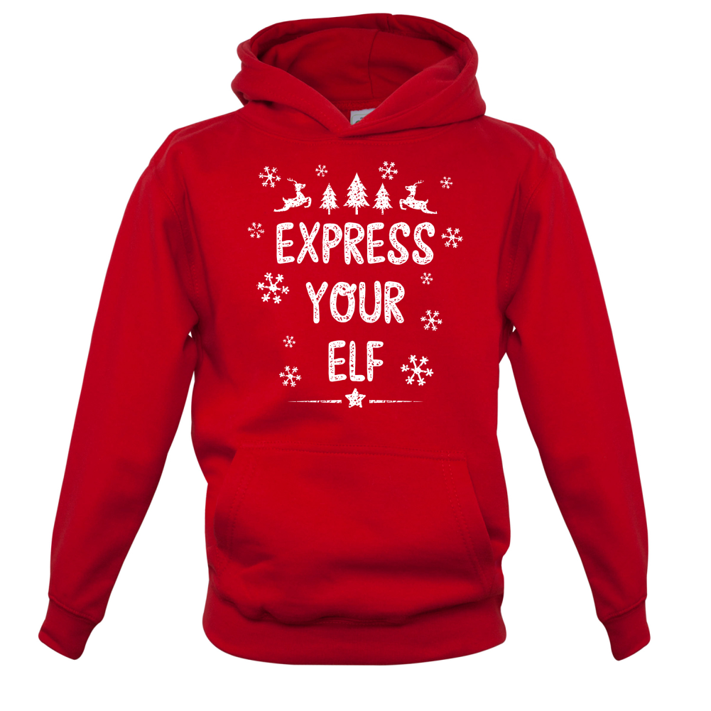 Express Your Elf Kids T Shirt