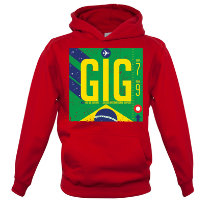 Rio Airport Kids T Shirt