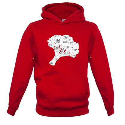 Butcher Broccoli Diagram Kids T Shirt