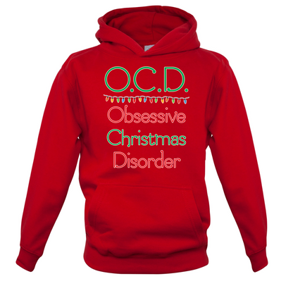 Obsessive Christmas Disorder Kids T Shirt