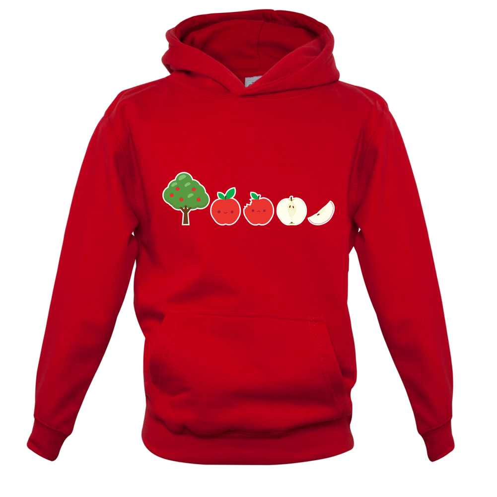 Evolution Of Apple Kids T Shirt