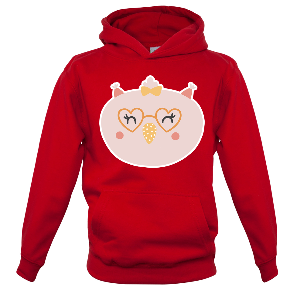 Smiley Face Chick Kids T Shirt