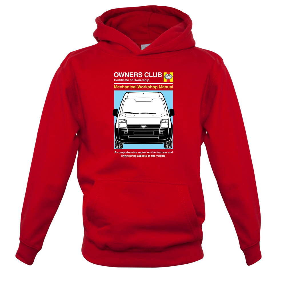 Car Owners Manual Ford Transit Kids T Shirt