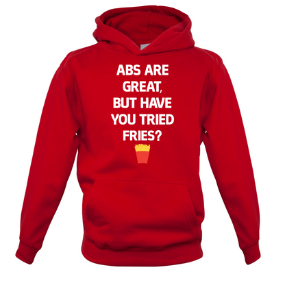 Abs Are Great, Fries  Kids T Shirt