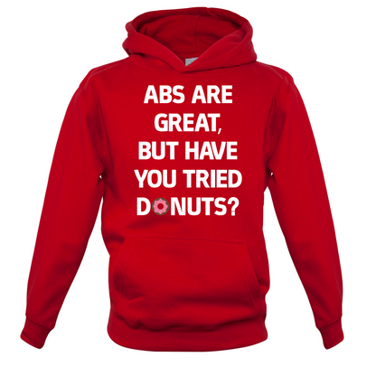 Abs Are Great, Donuts Kids T Shirt