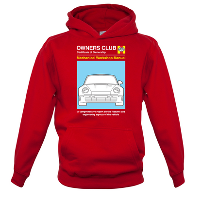 Car Owners Manual 959 Turbo Kids T Shirt