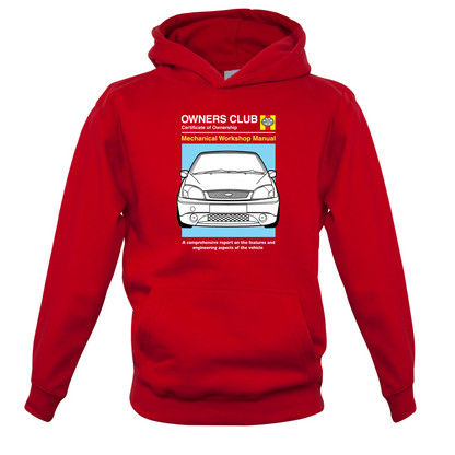 Car Owners Manual Ford Fiesta Kids T Shirt