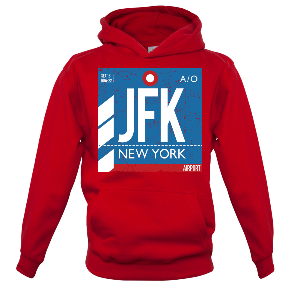 New York Airport Kids T Shirt