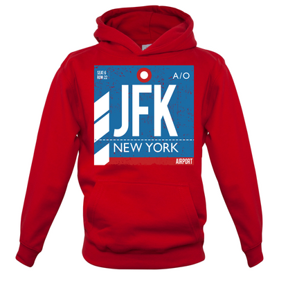 New York Airport Kids T Shirt