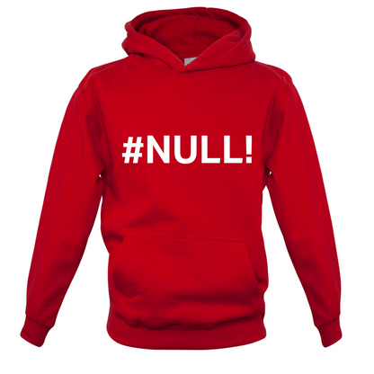 #Null Kids T Shirt