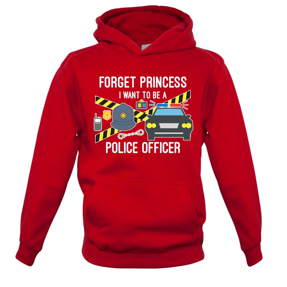 Forget Princess Police Officer T Shirt