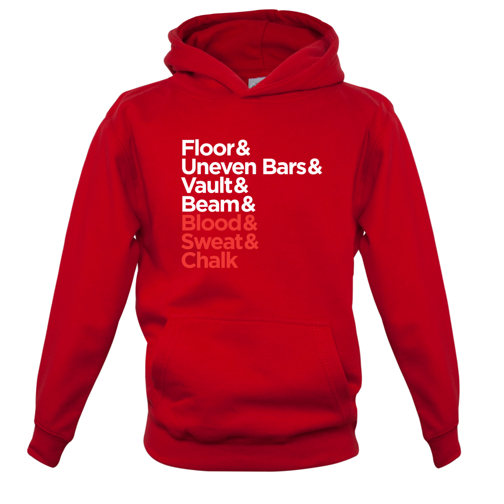 Blood Sweat And Chalk Kids T Shirt