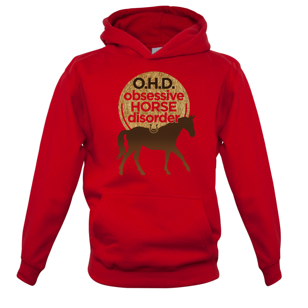 Obsessive Horse Disorder Kids T Shirt