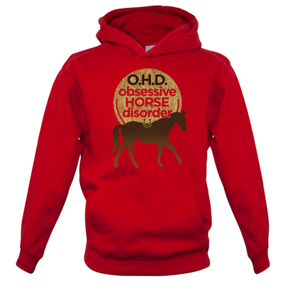 Obsessive Horse Disorder Kids T Shirt