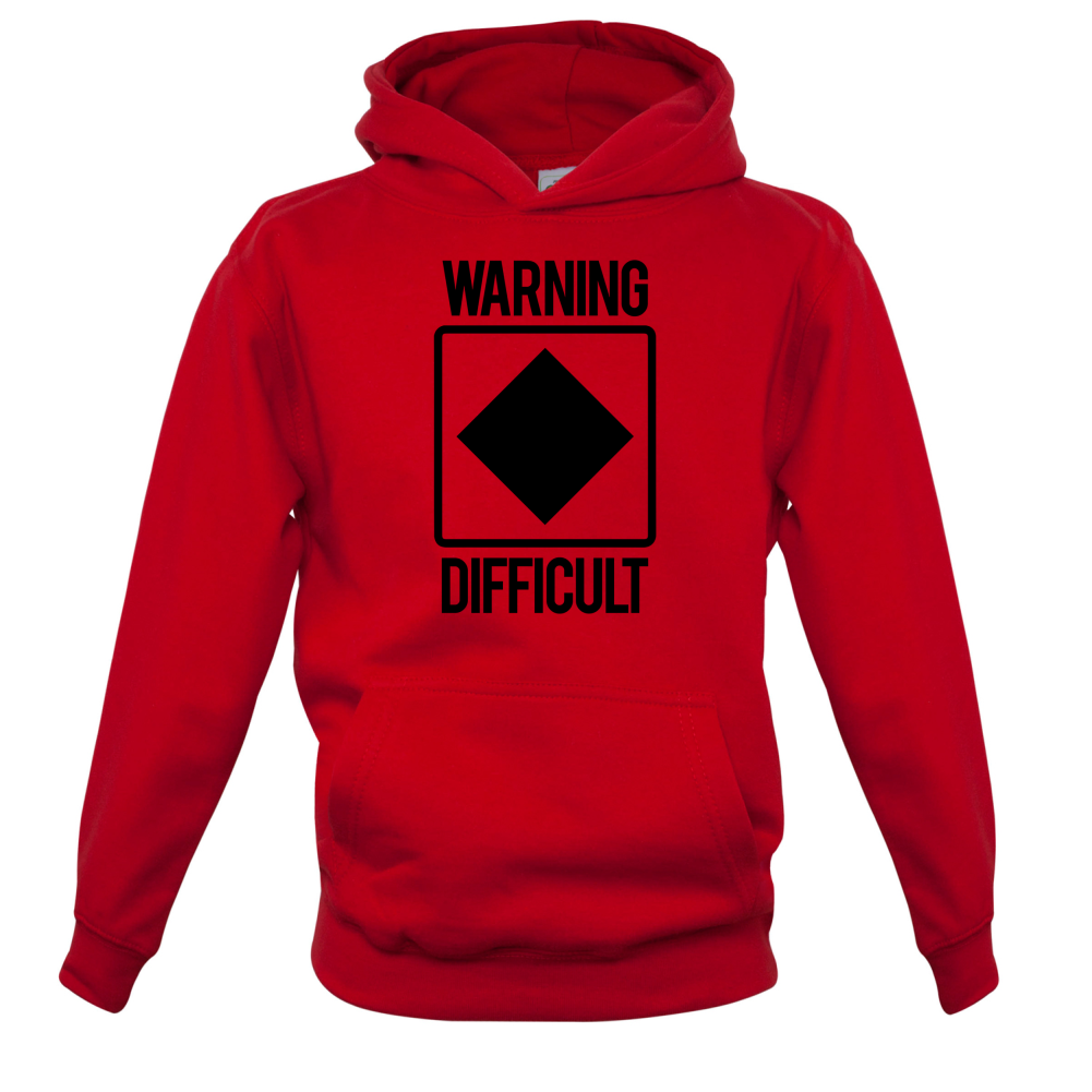 Warning Difficult Kids T Shirt