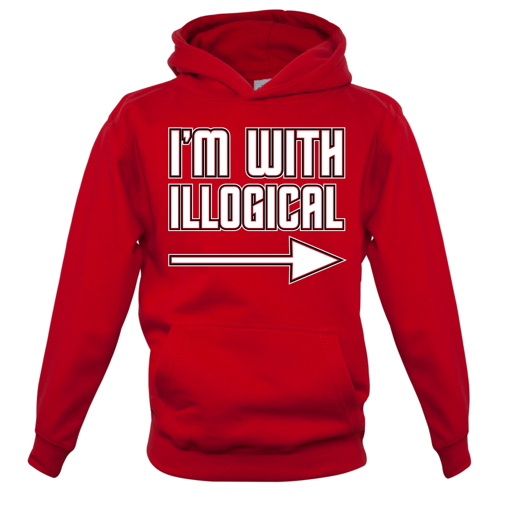 I'm With Illogical Kids T Shirt