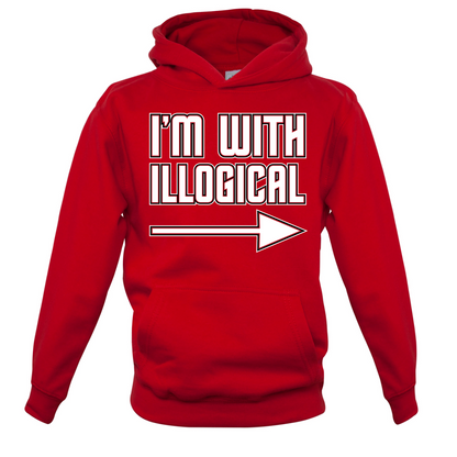 I'm With Illogical Kids T Shirt
