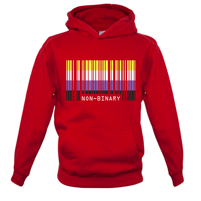 LGBT Barcode Flags - Nonbinary Kids T Shirt