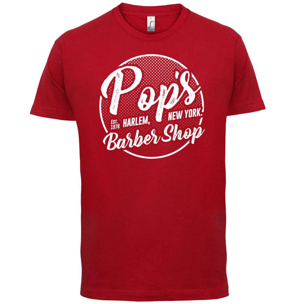 Pop's Barber Shop T Shirt