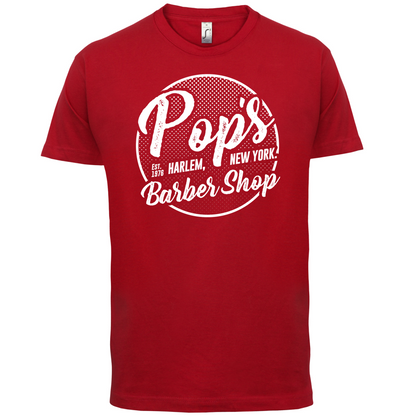 Pop's Barber Shop T Shirt
