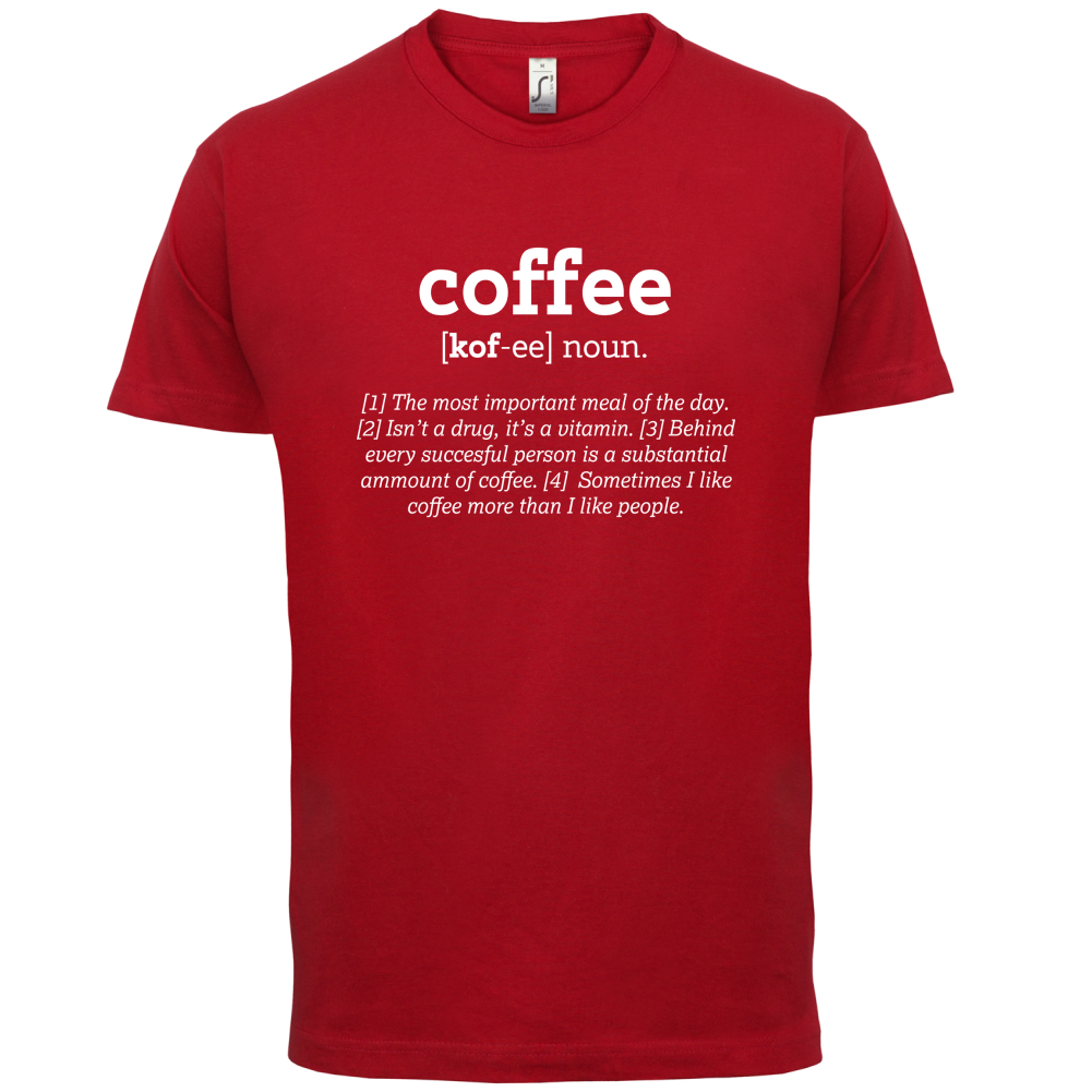 Definition Coffee T Shirt