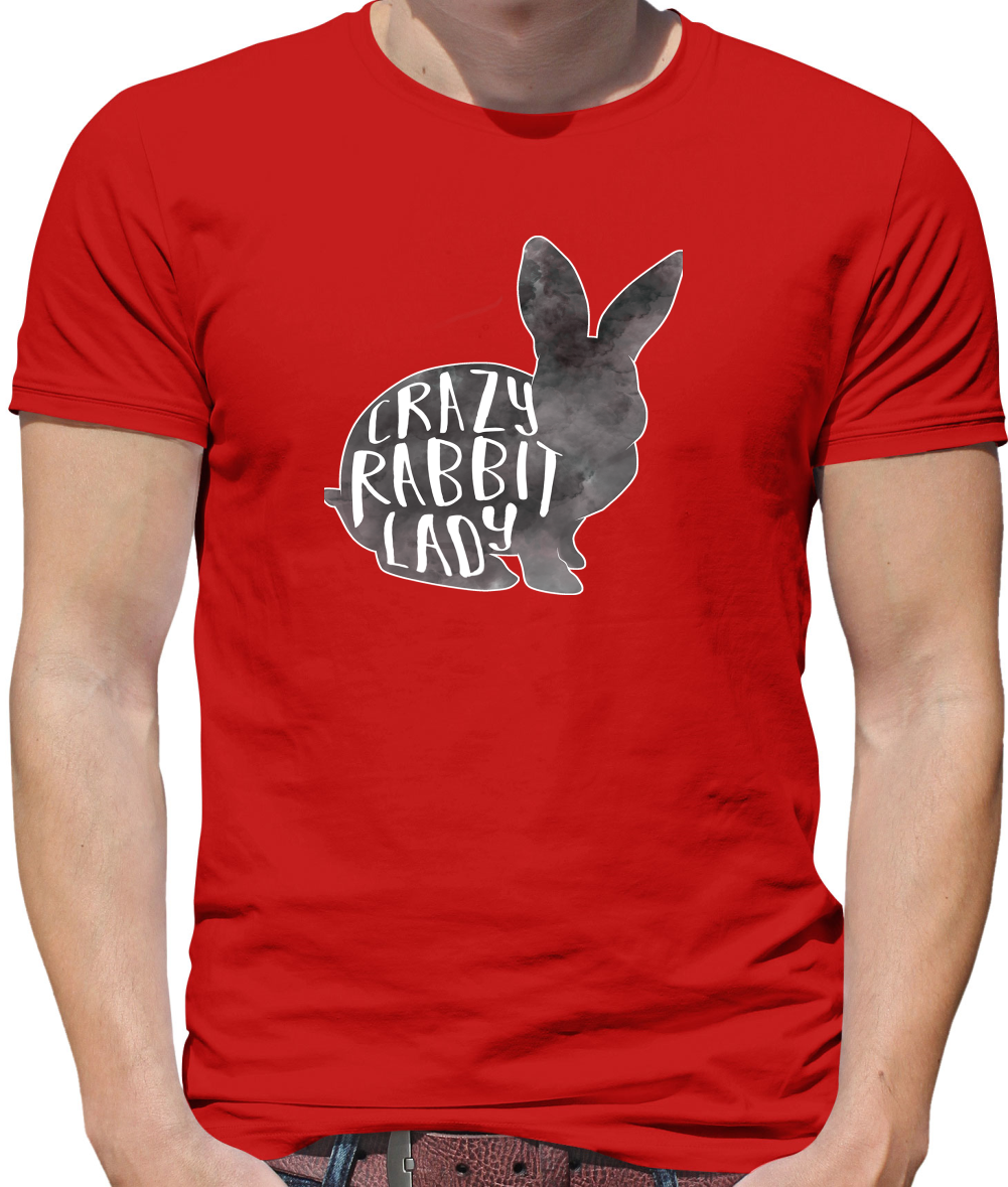 Crazy Rabbit Lady T Shirt
