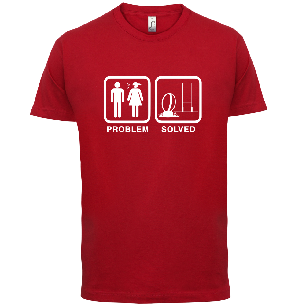 Problem Solved Rugby T Shirt