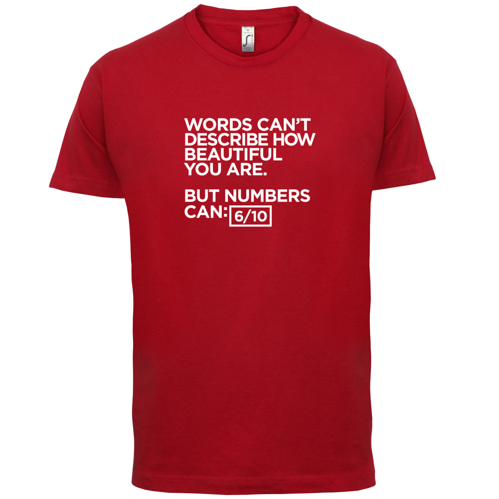 Words Can't Describe Beauty T Shirt