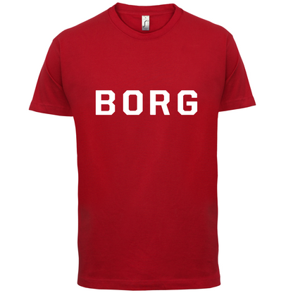 Justcie Borg College Style T Shirt