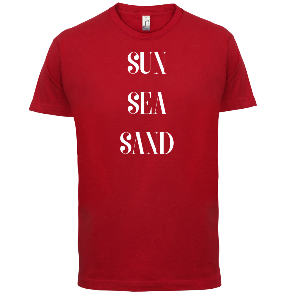 Sun Sea Sand T Shirt