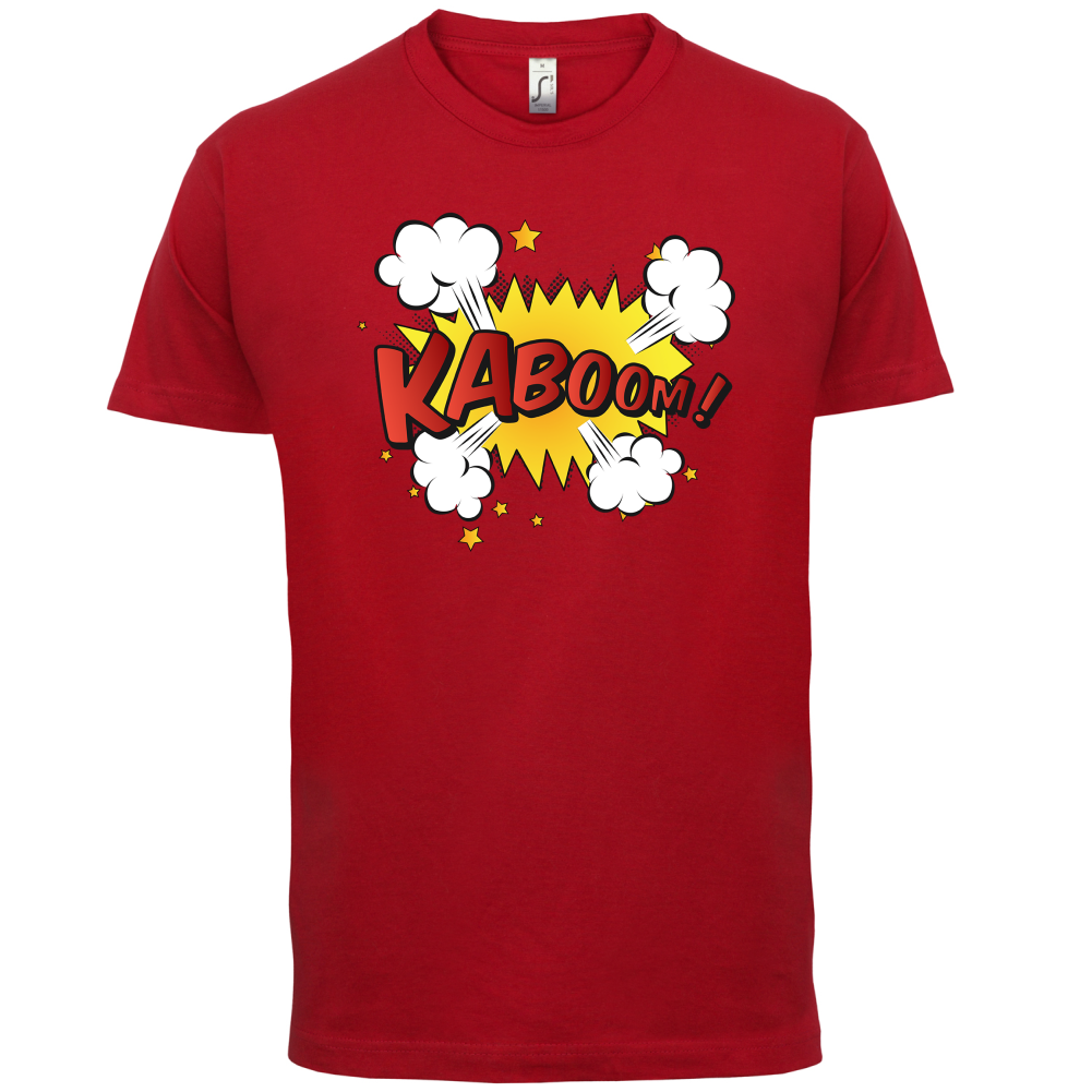 Kaboom! Word Art T Shirt