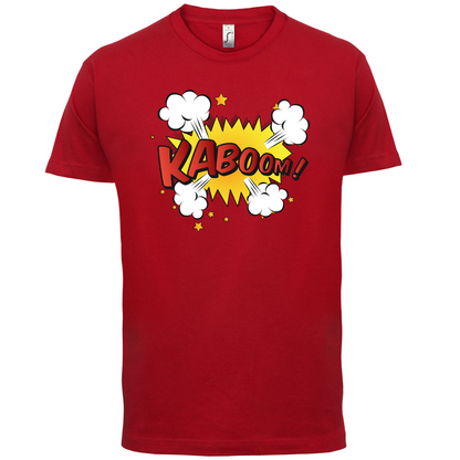 Kaboom! Word Art T Shirt