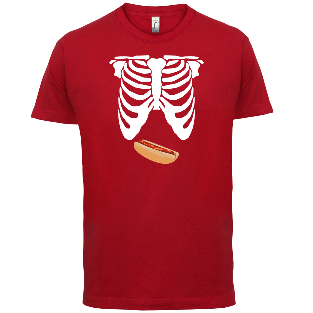 Hotdog Tummy T Shirt