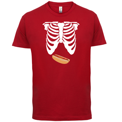 Hotdog Tummy T Shirt