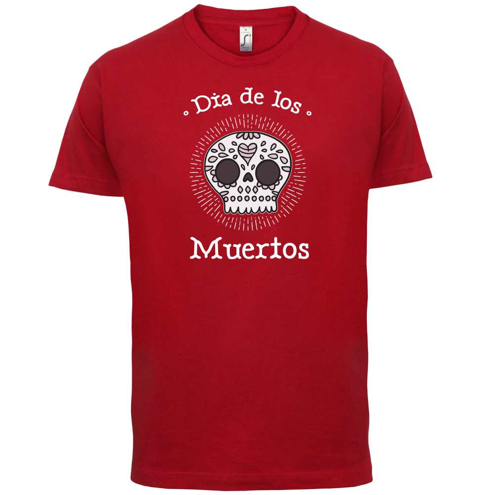 Dia De Los Muertos Skull T Shirt