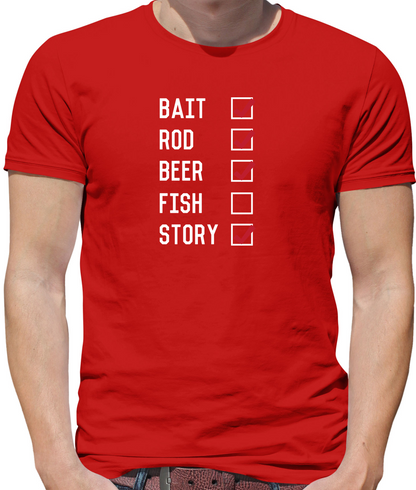 Fishing Checklist T Shirt