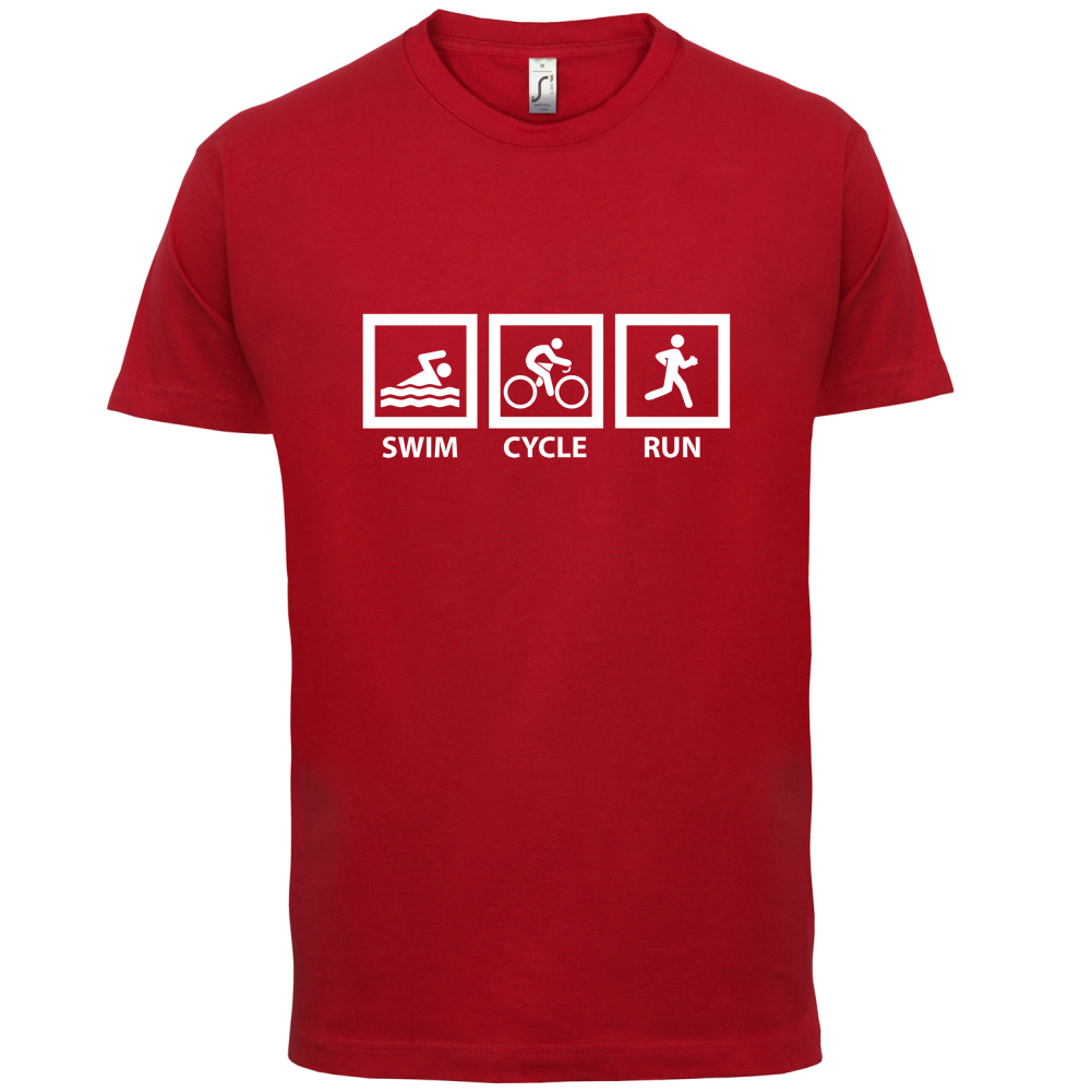 Swim Cycle Run T Shirt